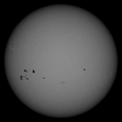 Image of Sun's photosphere