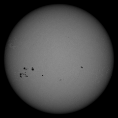 Image of Sun's photosphere