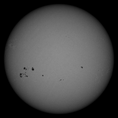 Image of Sun's photosphere