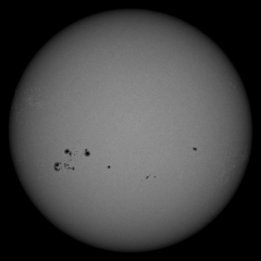 Image of Sun's photosphere