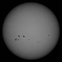 Image of Sun's photosphere