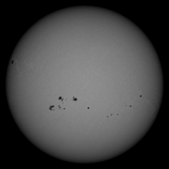 Image of Sun's photosphere