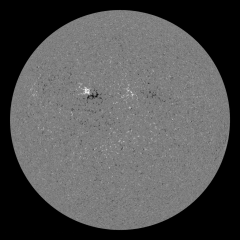 Image of Sun's magnetic field