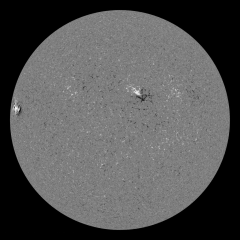 Image of Sun's magnetic field