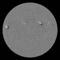 Image of Sun's magnetic field