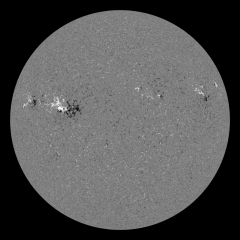 Image of Sun's magnetic field