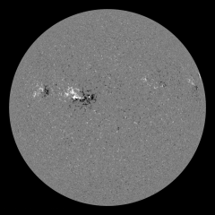 Image of Sun's magnetic field