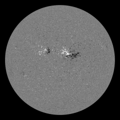 Image of Sun's magnetic field