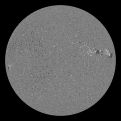 Image of Sun's magnetic field