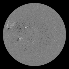 Image of Sun's magnetic field