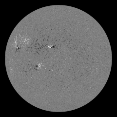 Image of Sun's magnetic field