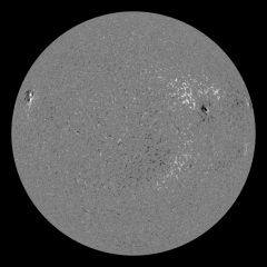 Image of Sun's magnetic field