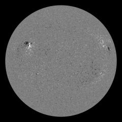 Image of Sun's magnetic field