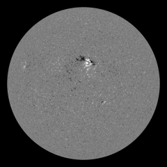 Image of Sun's magnetic field