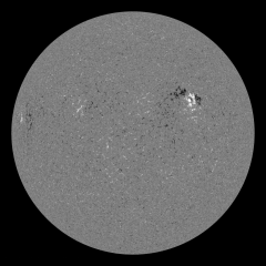 Image of Sun's magnetic field