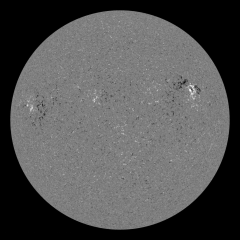 Image of Sun's magnetic field