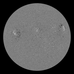 Image of Sun's magnetic field