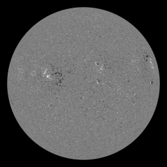 Image of Sun's magnetic field