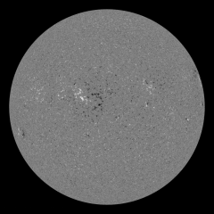 Image of Sun's magnetic field