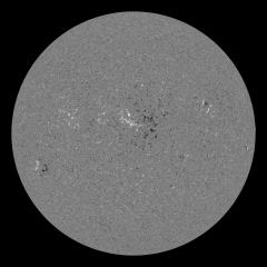 Image of Sun's magnetic field