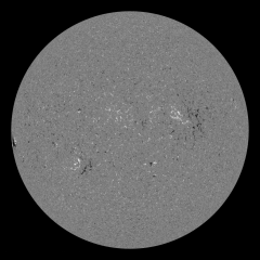 Image of Sun's magnetic field