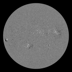 Image of Sun's magnetic field