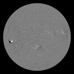 Image of Sun's magnetic field