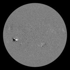 Image of Sun's magnetic field