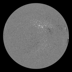 Image of Sun's magnetic field