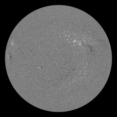 Image of Sun's magnetic field