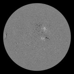 Image of Sun's magnetic field