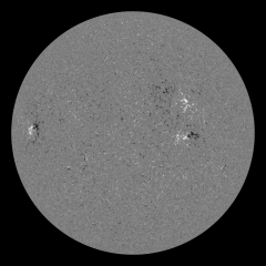 Image of Sun's magnetic field