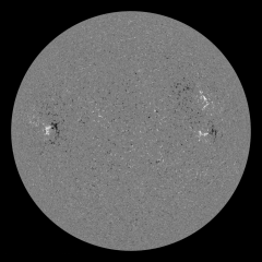 Image of Sun's magnetic field