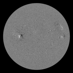 Image of Sun's magnetic field