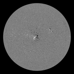 Image of Sun's magnetic field