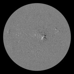 Image of Sun's magnetic field