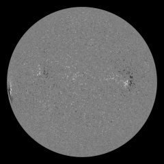 Image of Sun's magnetic field