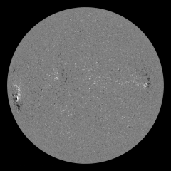 Image of Sun's magnetic field