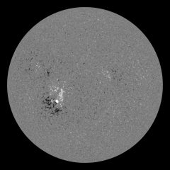 Image of Sun's magnetic field