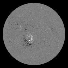 Image of Sun's magnetic field