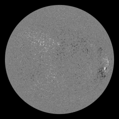 Image of Sun's magnetic field