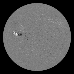 Image of Sun's magnetic field