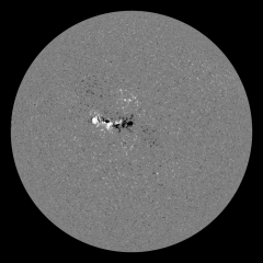 Image of Sun's magnetic field