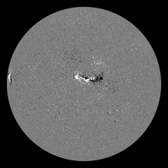 Image of Sun's magnetic field