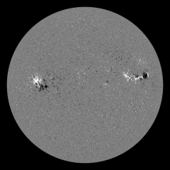 Image of Sun's magnetic field