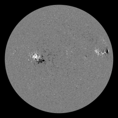 Image of Sun's magnetic field