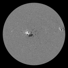 Image of Sun's magnetic field