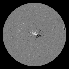 Image of Sun's magnetic field