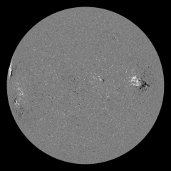 Image of Sun's magnetic field