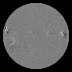 Image of Sun's magnetic field